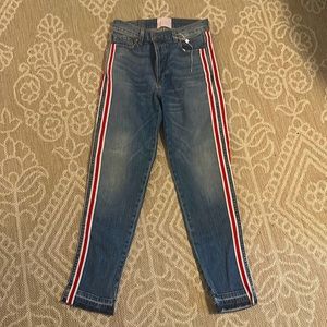 Revice racer stripped jeans